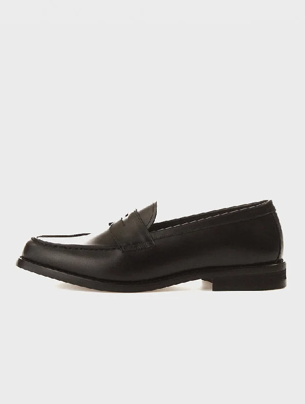 Men's loafers with a cushioned footbed Men's loafers with a cushioned footbed Ralph Black