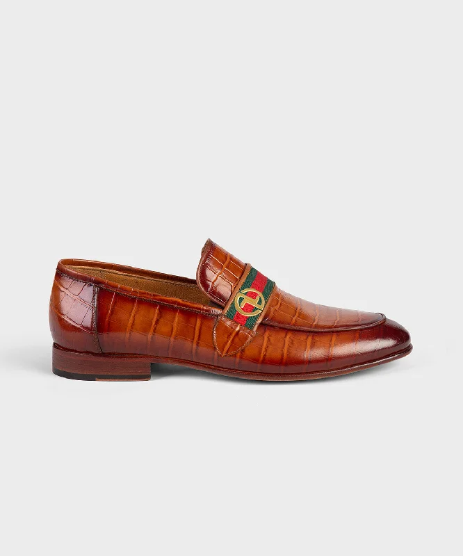 Men's loafers with a leather lining for comfort Men's loafers with a leather lining for comfort Brown Leather Loafers