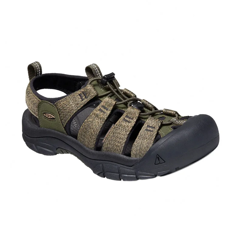 Men's sandals with a decorative buckle or charm Men's sandals with a decorative buckle or charm Men's Newport H2 Forest Night/Black