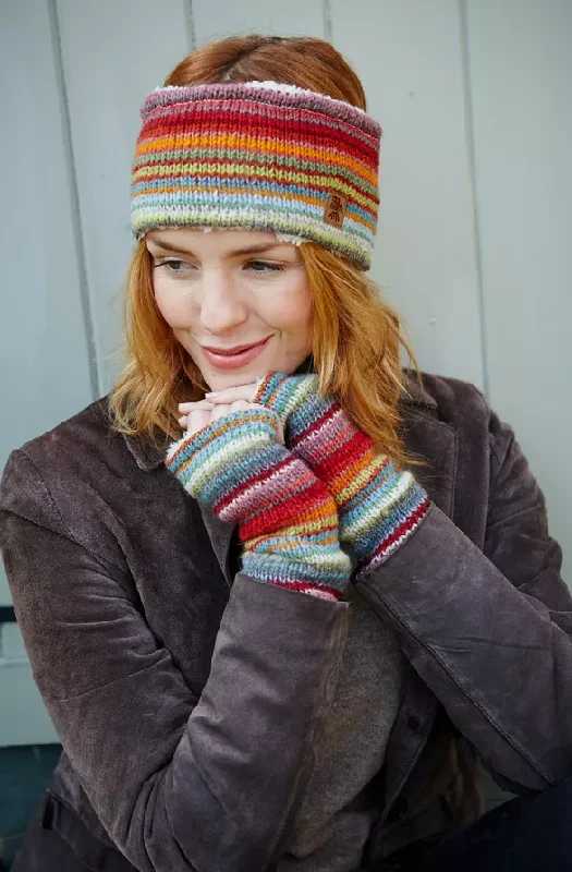 Men's slippers with a stretchy side panel for a better fit SEVILLE HEADBAND