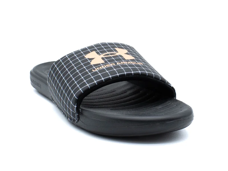 Men's sandals with a stretchy strap for a better fit Men's sandals with a stretchy strap for a better fit UNDER ARMOUR Ansa Fixed Strap Slides