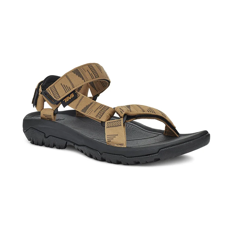 Men's sandals with a perforated leather upper for ventilation Men's sandals with a perforated leather upper for ventilation Men's Hurricane XLT2 Chara Dark Olive