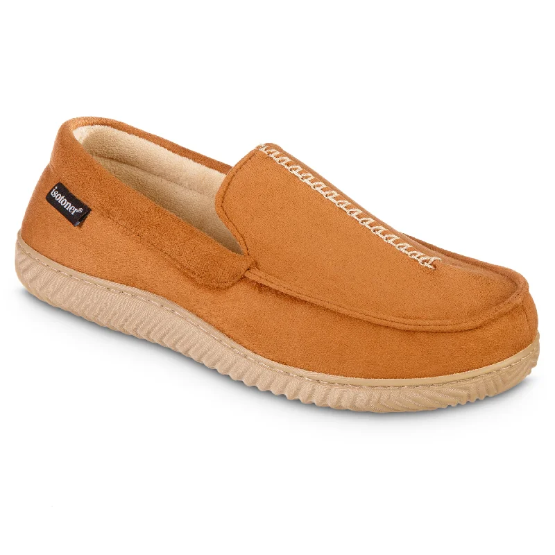 Slipper - boot style men's slippers for cold feet Men's Advanced Memory Foam Microsuede Liam Moccasin Slippers