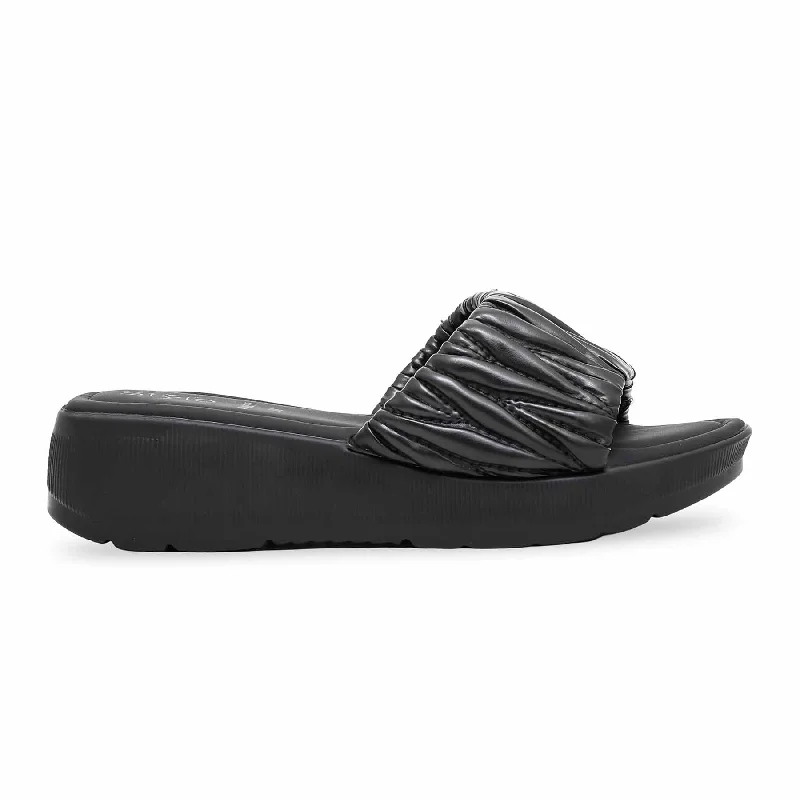 Men's sandals with a pointed toe for a stylish look Men's sandals with a pointed toe for a stylish look Black Formal Sandal PU0277