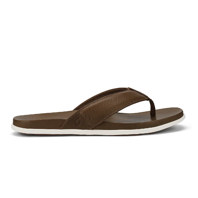 Men's sandals with a buckle closure Men's sandals with a buckle closure ‘Ōlali - Almond Men's sandals with a buckle closure Men's sandals with a buckle closure ‘Ōlali - Almond