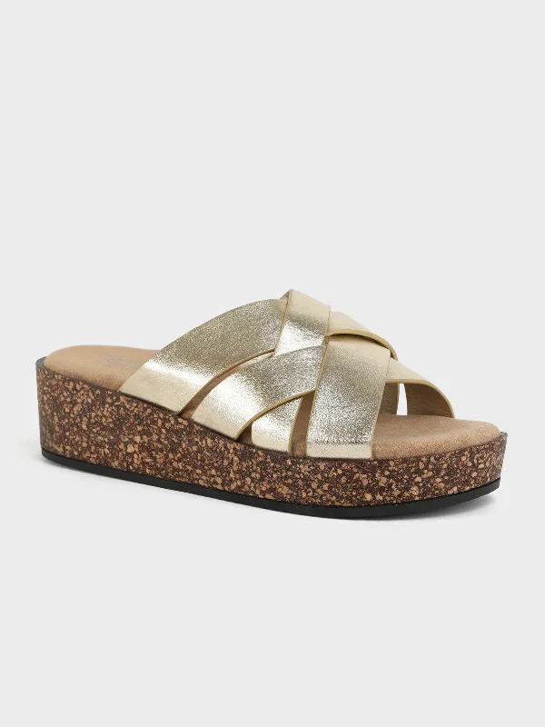 Men's sandals with a perforated leather upper for ventilation Men's sandals with a perforated leather upper for ventilation Womens "FINOLA" Open Toe Casual Slippers