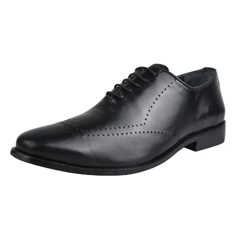 Men's formal shoes with a leather lining for breathability Men's formal shoes with a leather lining for breathability Mens Genuine Leather Wingtip Formal Business Dress Shoe