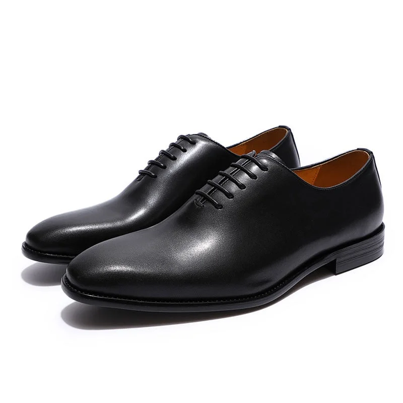 Men's formal shoes with a leather sole and heel Men's formal shoes with a leather sole and heel Ardito 2  -  Whole Cut Men's Leather Oxford Dress Shoes