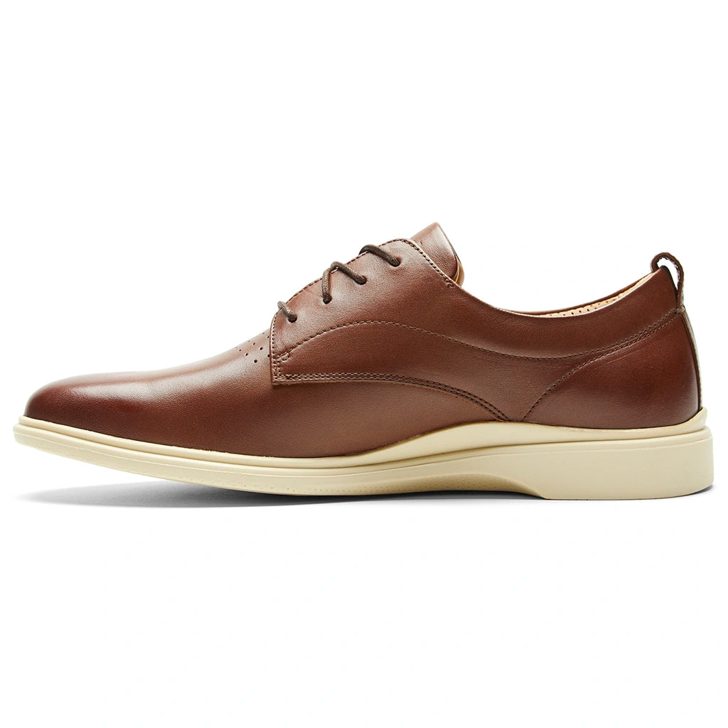 Men's formal shoes with a leather sole and heel Men's formal shoes with a leather sole and heel The Original (Chestnut & Cream)