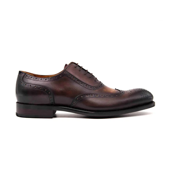 Men's formal shoes with a padded insole for comfort Men's formal shoes with a padded insole for comfort H and H Oxford Lace Up Shoes - Cognac