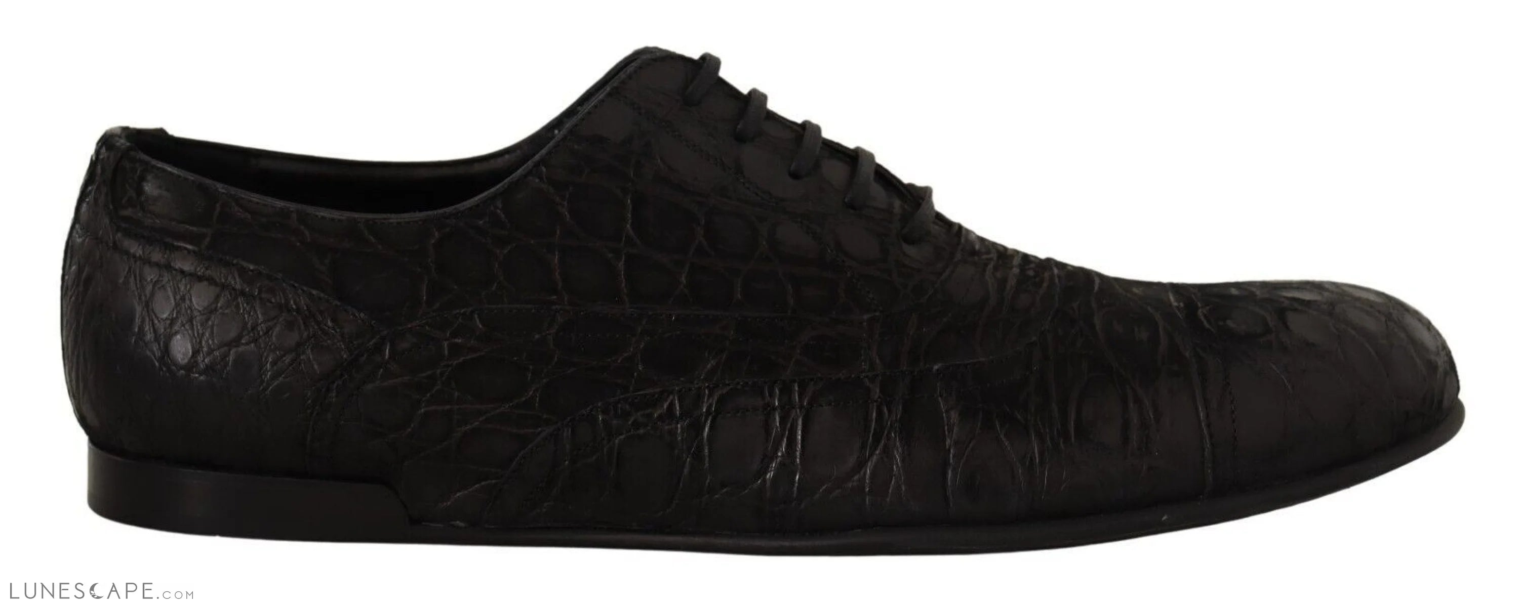 Men's formal shoes with a padded insole for comfort Men's formal shoes with a padded insole for comfort Dolce & Gabbana Elegant Exotic Leather Oxford Shoes