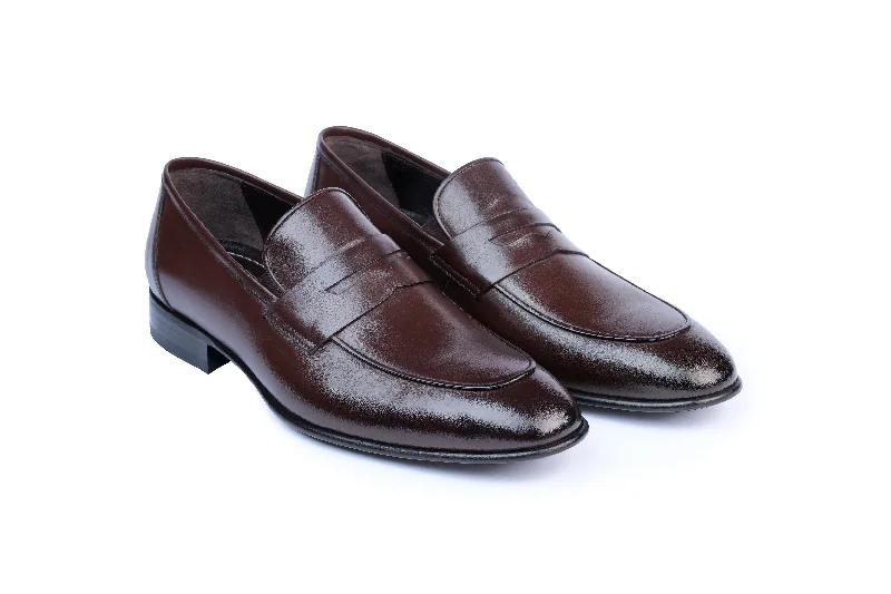 Men's formal shoes with a double monk strap Men's formal shoes with a double monk strap Lapitos Penny Loafer
