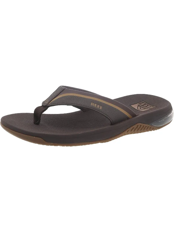 Men's sandals with a leather lining for comfortAnchor Mens Casual Thong Flip-Flops