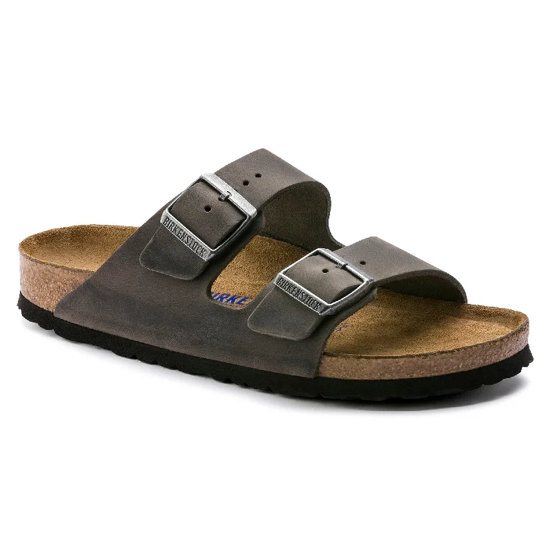 Men's sandals with a buckle closureArizona Iron Oil Soft Footbed
