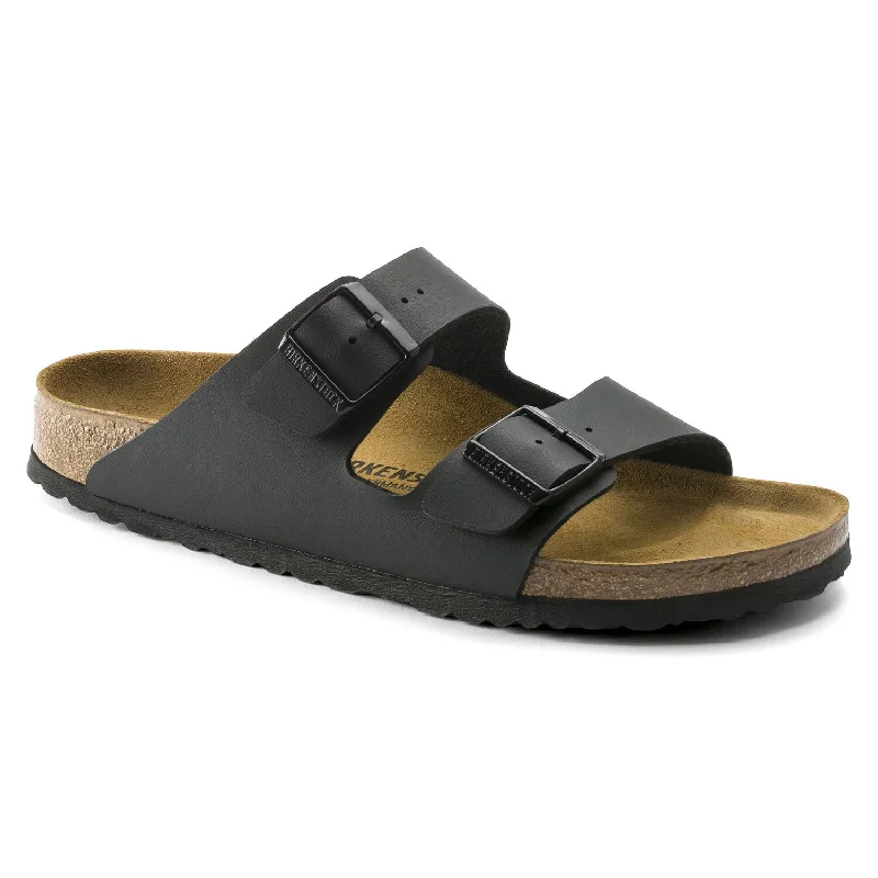 Waterproof men's sandals for water activitiesBirkenstock Arizona Black Birko Flor