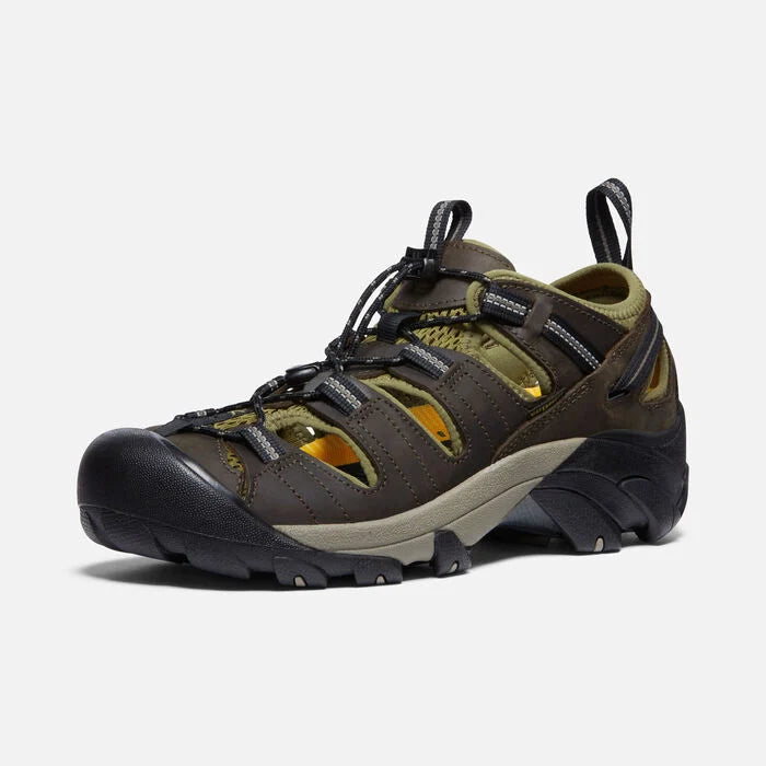 Waterproof men's sandals for water activitiesKeen Arroyo II Sandal Canteen Black Men's