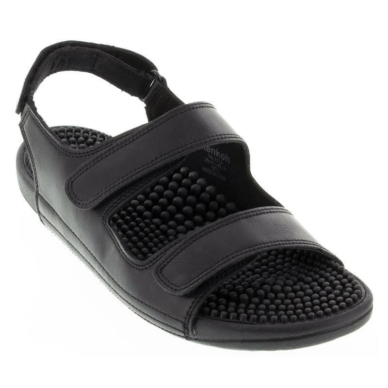 Men's sandals with a shock - absorbing insoleKenkoh Balance V - Black