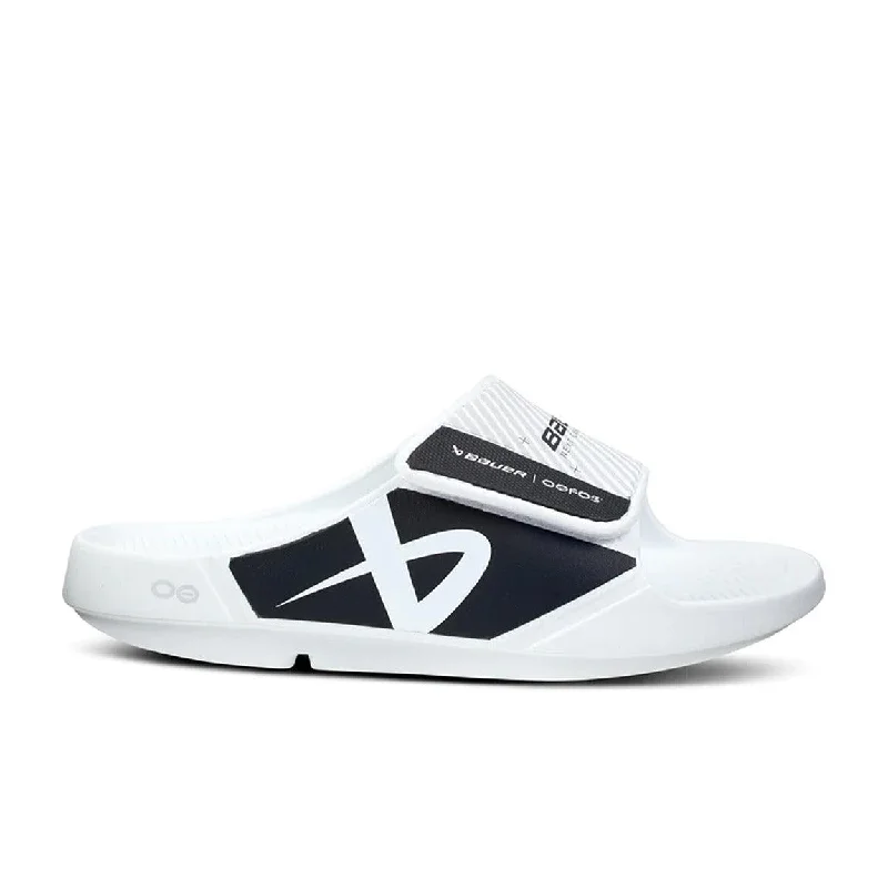 Men's sandals with a cushioned footbedBauer X Oofos NG Sport Recovery Slides