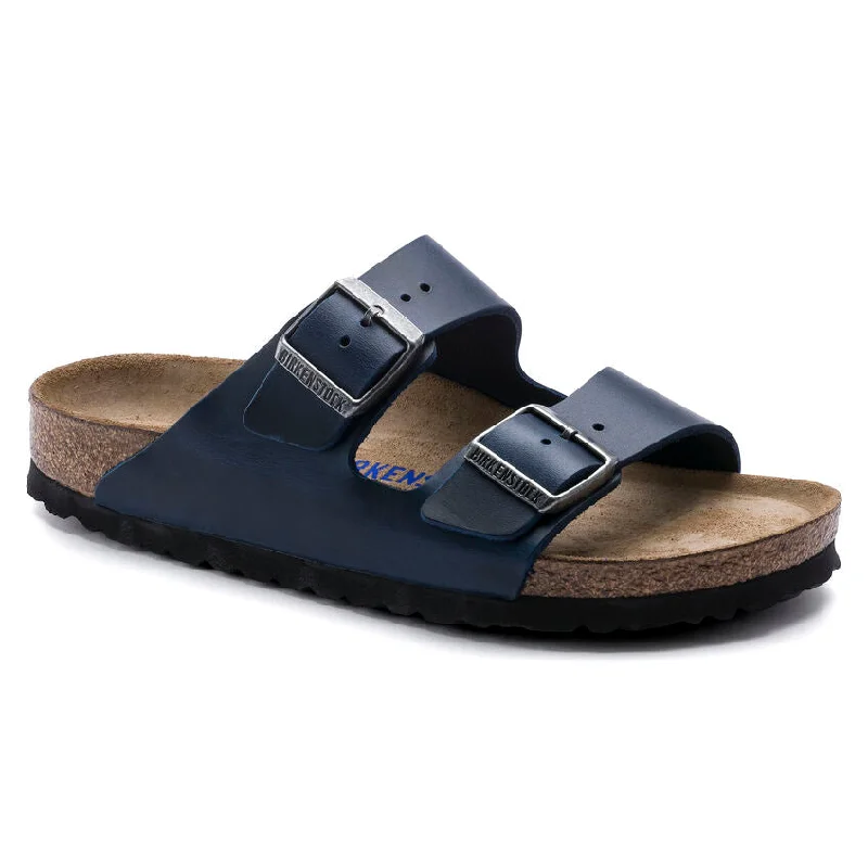 Men's sandals with a removable insole for cleaningBIRKENSTOCK ARIZONA BLUE
