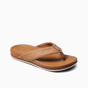 Men's sandals with a shock - absorbing insoleReef Cushion Bonzer Tan Men's Sandal