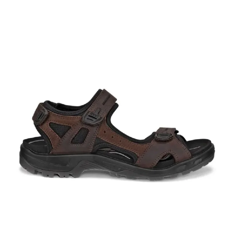 Men's sandals with a toe post designEcco Men's Yucatan Sandal - Mocha
