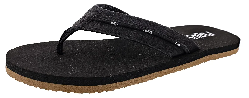 Men's sandals with a flexible sole for easy movementFlojos Men's Kona Beach Flip Flops
