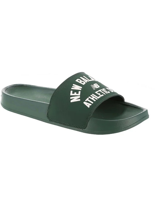 Waterproof men's sandals for water activitiesHERITAGE Mens Slip on Synthetic Pool Slides