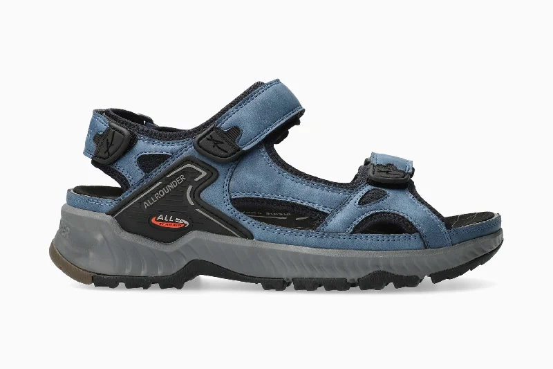 Men's sandals with a perforated leather upper for ventilationHonduras - Denim