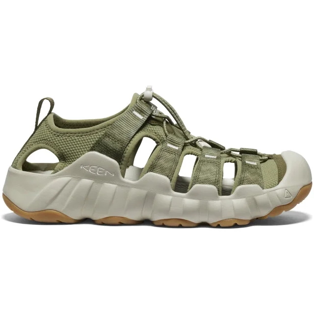 Men's sandals with a pointed toe for a stylish lookKeen Hyperport H2 Martini Olive Plaza Taupe Men's Sandal