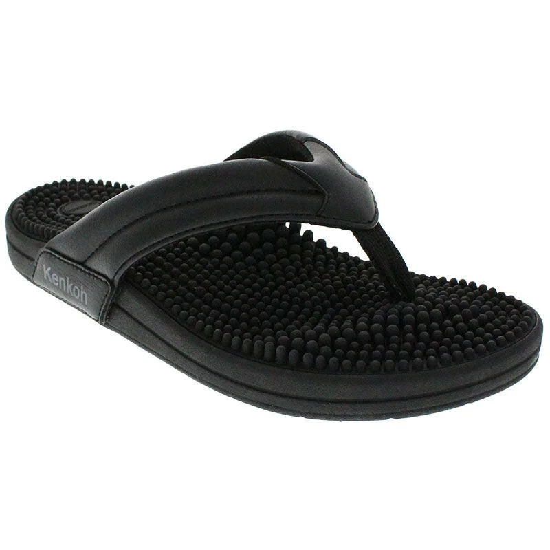 Men's sandals with a flexible sole for easy movementKenkoh Spirit V - Black