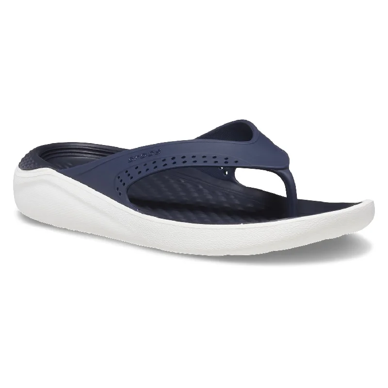 Men's sandals with a perforated leather upper for ventilationLiteRide Flip