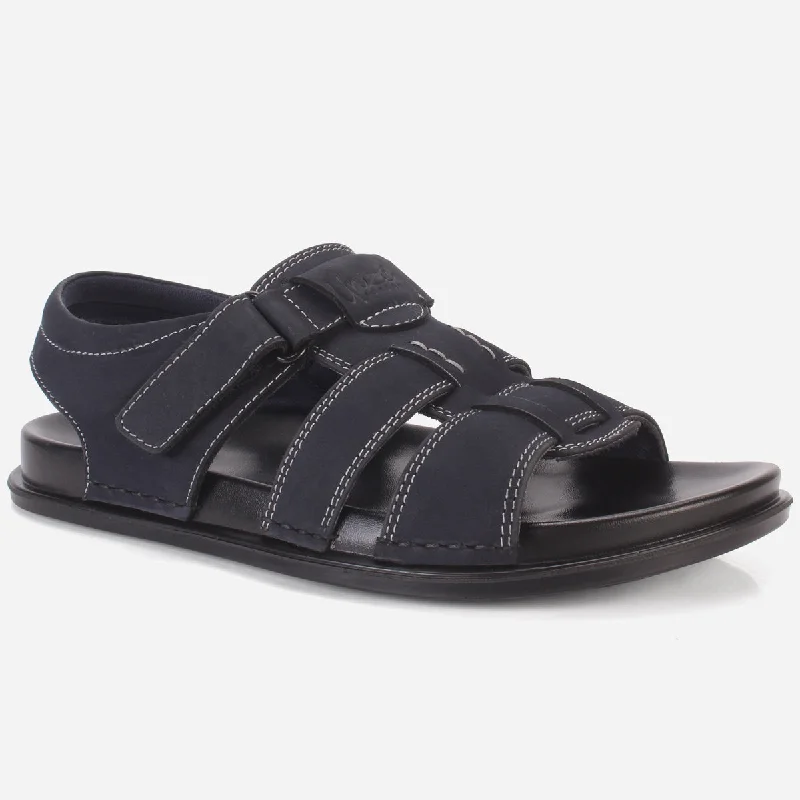 Men's sandals with a decorative buckle or charmMens "BORA" Everyday Summer Sandals