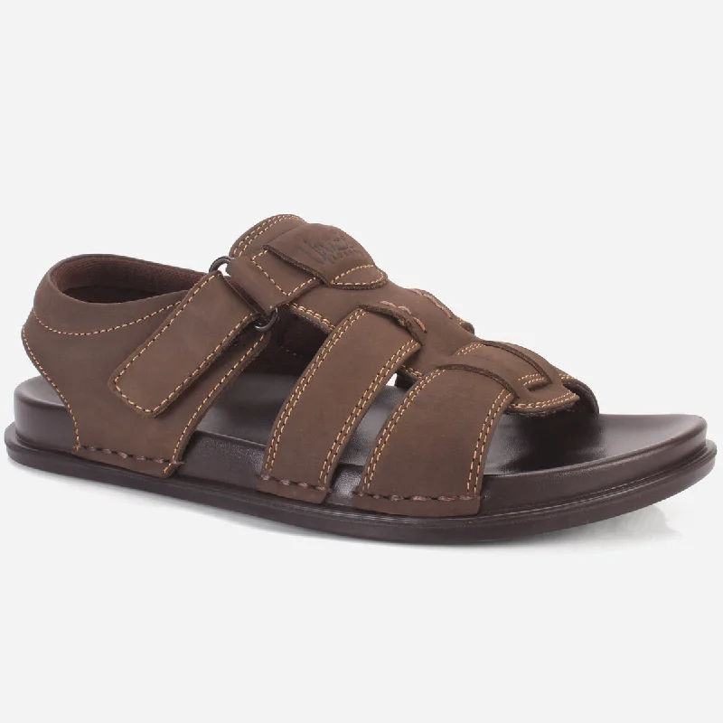 Men's sandals with a padded heelMens "BORA" Everyday Summer Sandals
