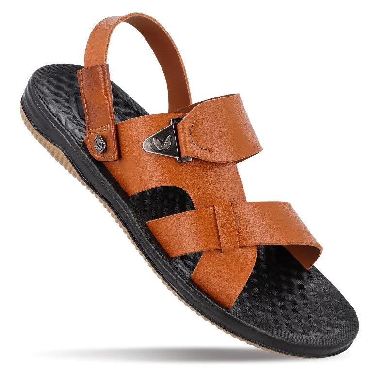 Men's sandals with a stretchy strap for a better fitMen's Daily Wear Comfort Sandals - WE1715 Tan