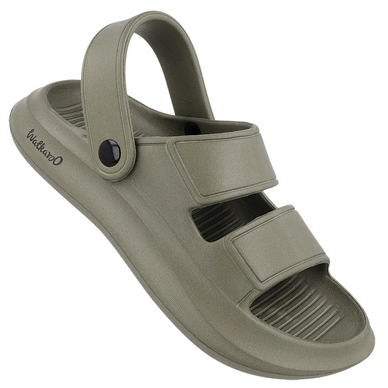 Men's sandals with a durable outer soleMen's Flip Flops - WC4829 Olive