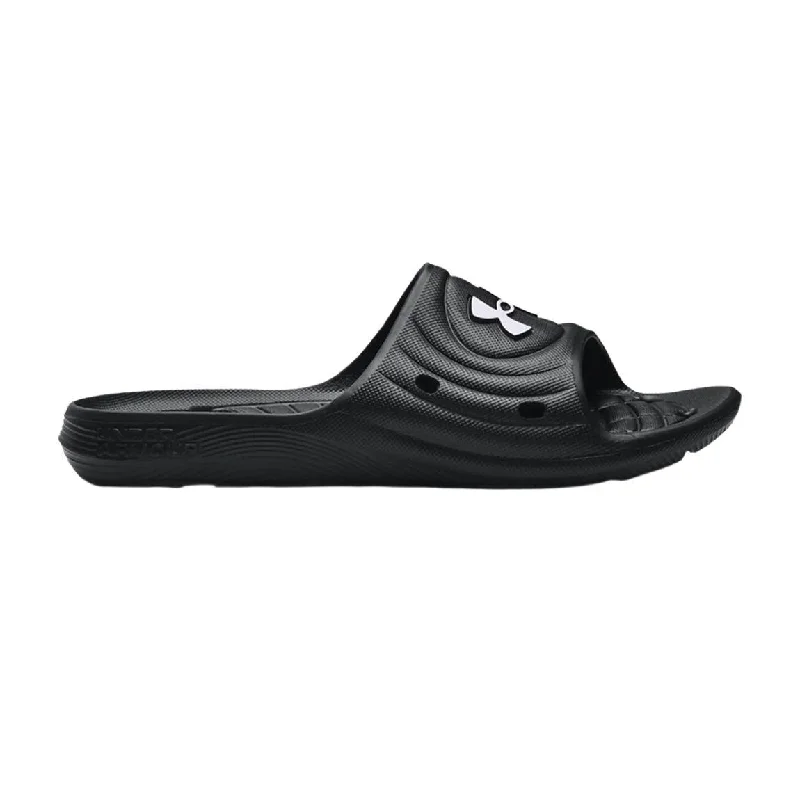 Men's sandals with a removable insole for cleaningMen's Under Armour Locker IV Slides