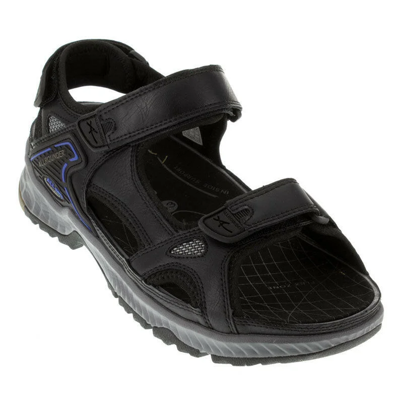 Men's sandals with a removable insole for cleaningMephisto Honduras - Black