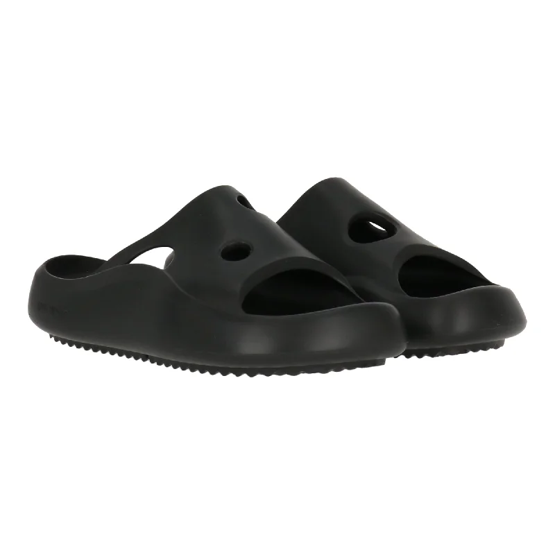 Men's sandals with a leather lining for comfortOff White Mens Black Sandal