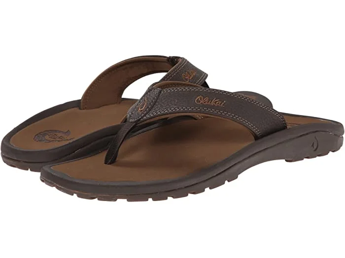 Men's sandals with a pointed toe for a stylish lookOlukai Men's Ohana Java Ray Brown