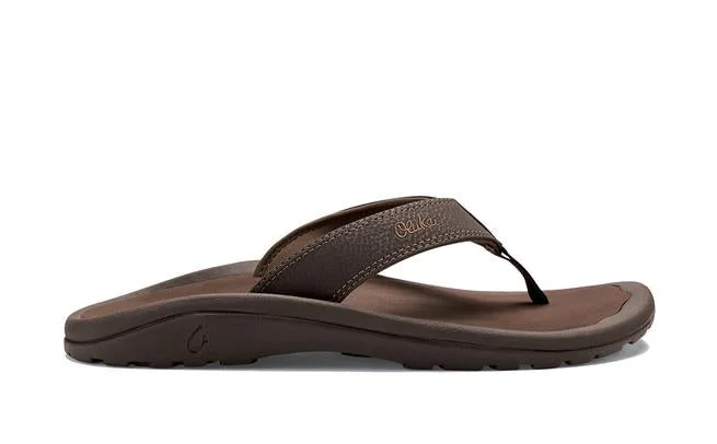 Waterproof men's sandals for water activitiesOlukai Ohana Sandal-Dk Java/Ray