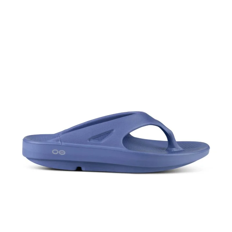 Men's sandals with a leather lining for comfortOOFOS OOriginal Thong - Water Drop