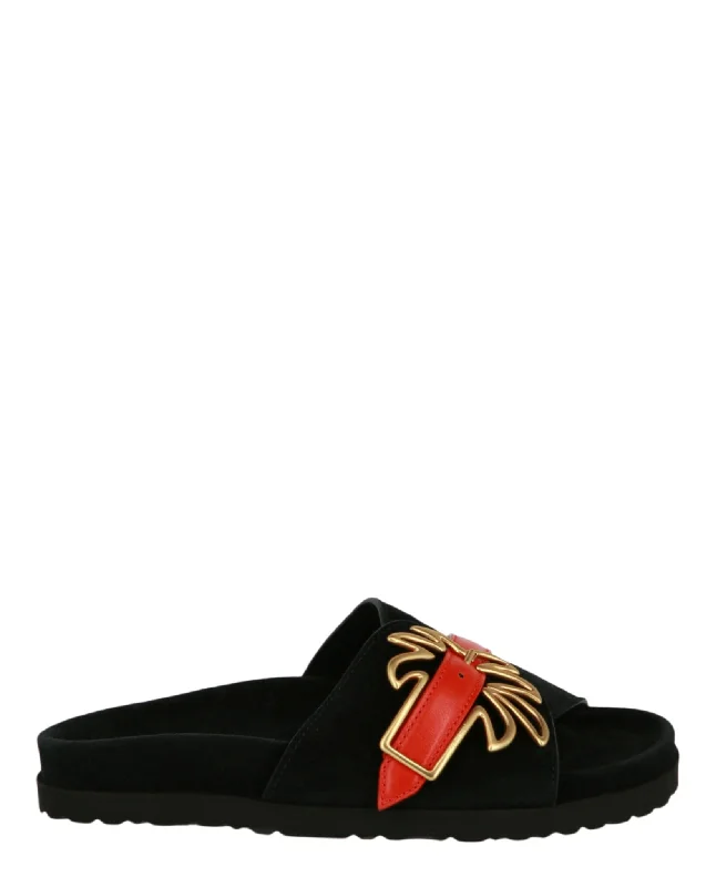 Men's sandals with a contrast stitching detailPalm Buckle Sandals