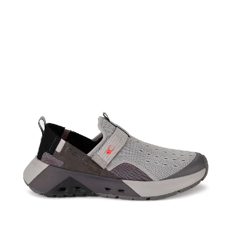 Men's leather sandals with an adjustable strapMens Rafter - Mid Grey