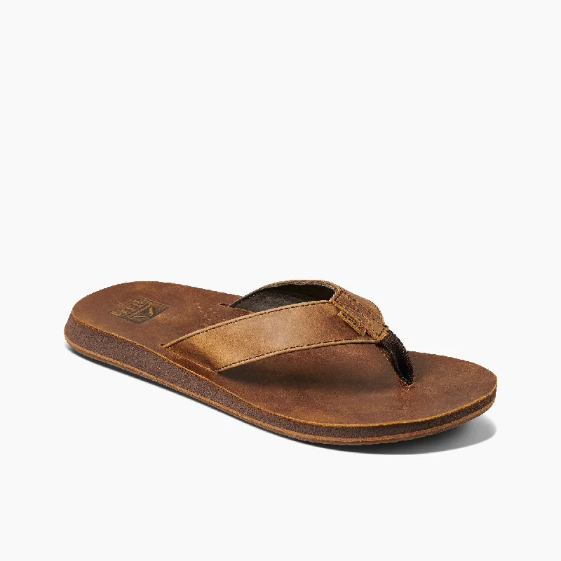Waterproof men's sandals for water activitiesReef Drift Classic Sandal-Brown