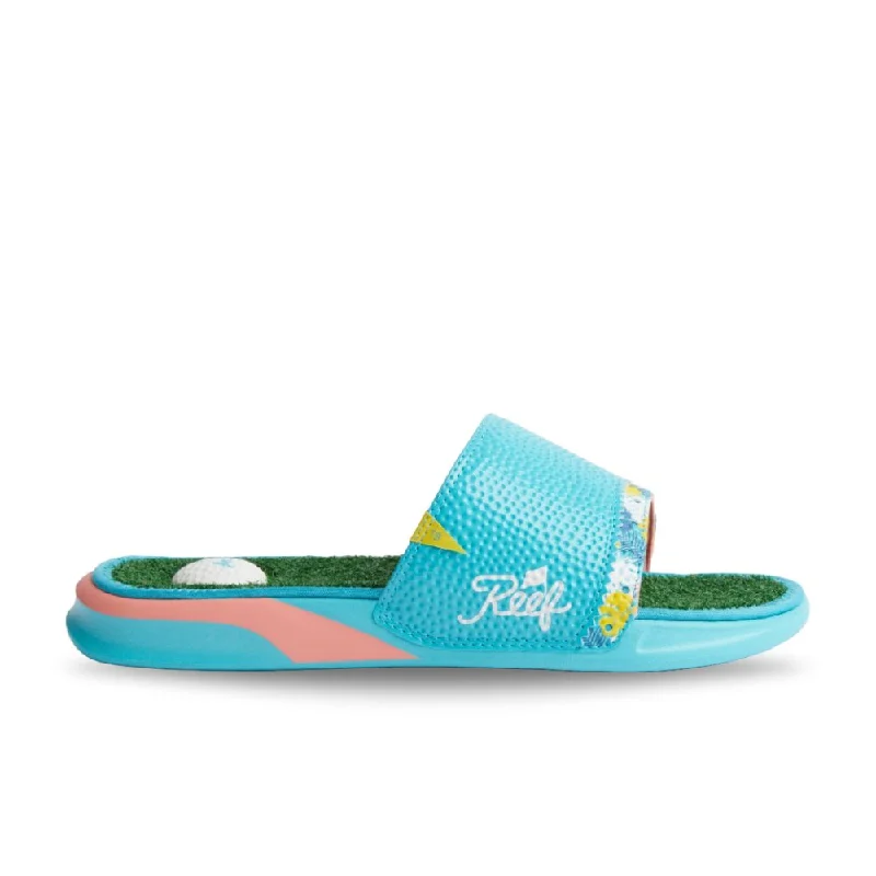 Men's sandals with a padded heelReef Men's Mulligan Slide - Tropics