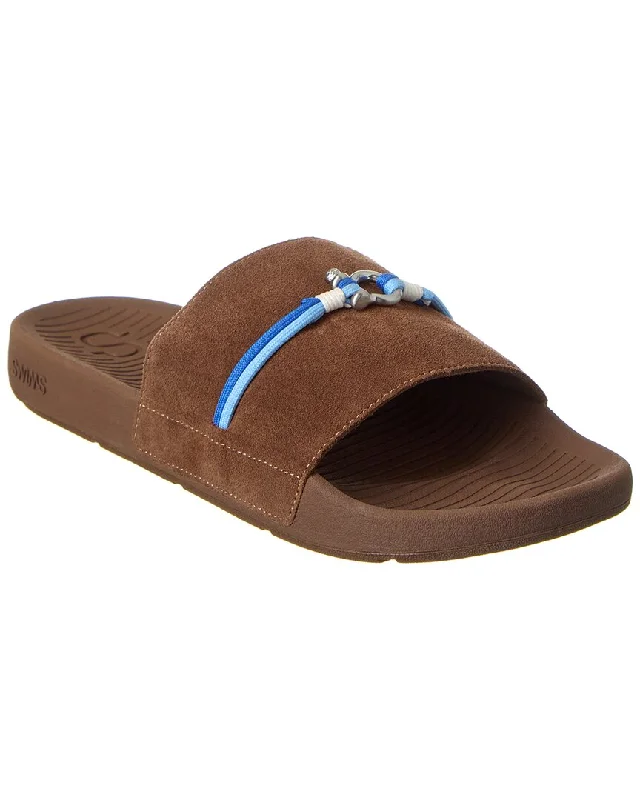Men's sandals with a stretchy strap for a better fitSWIMS Riva Suede Slide