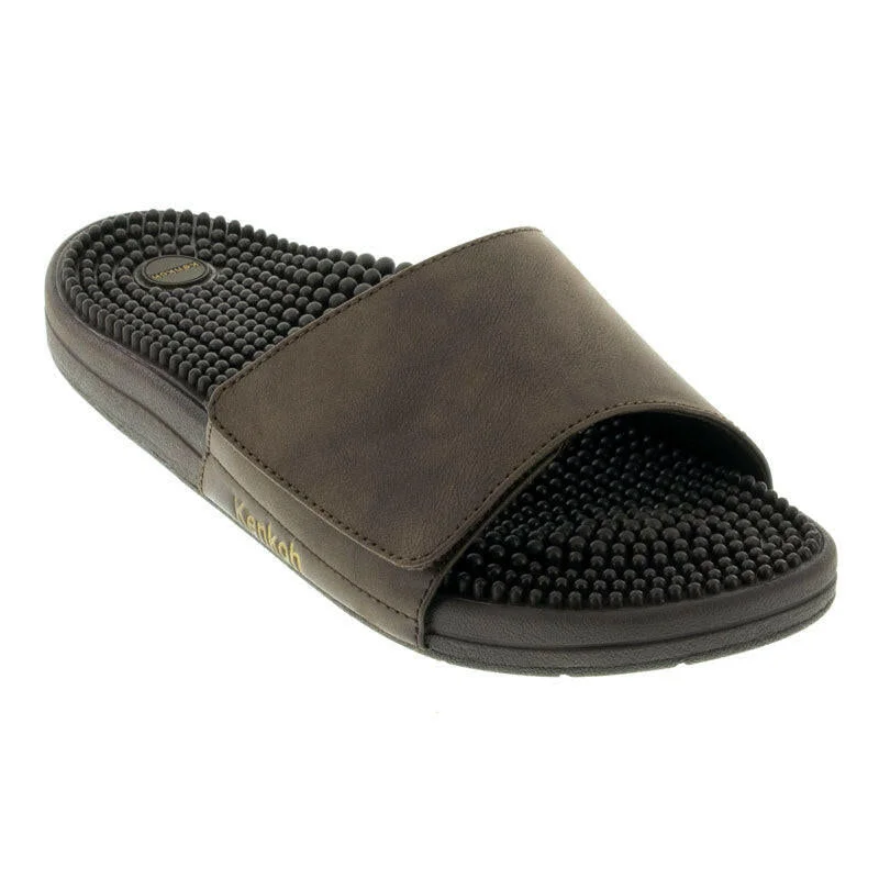 Men's sandals with a pointed toe for a stylish lookKenkoh Tokyo - Brown