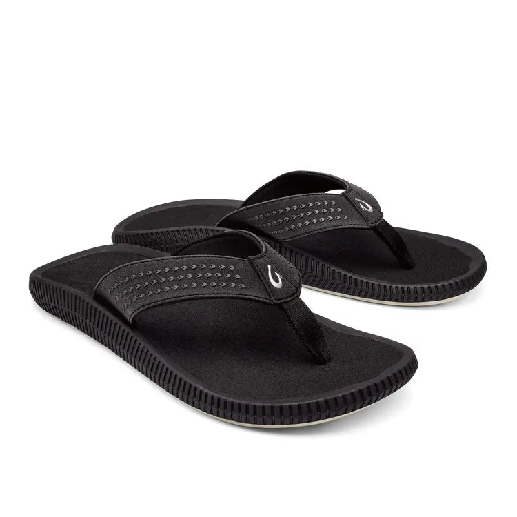 Men's sandals in a neutral color like black or brownUlele - BLACK|BLACK