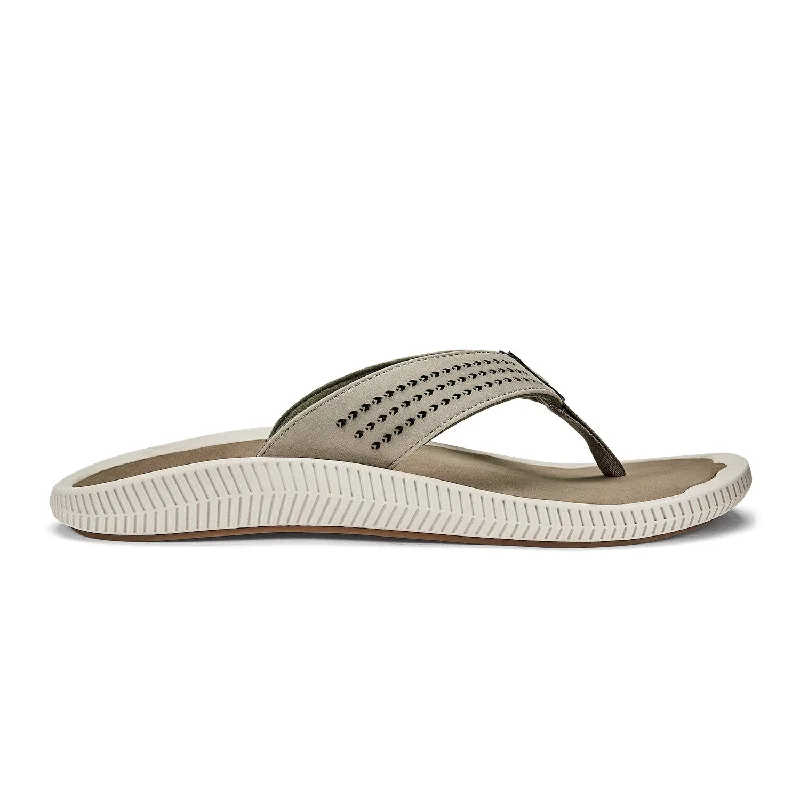 Men's sandals with a leather lining for comfortUlele - Clay/Mustang