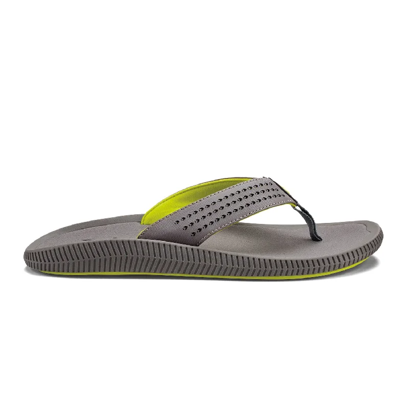 Men's sandals with a removable insole for cleaningUlele - Graphite/Graphite